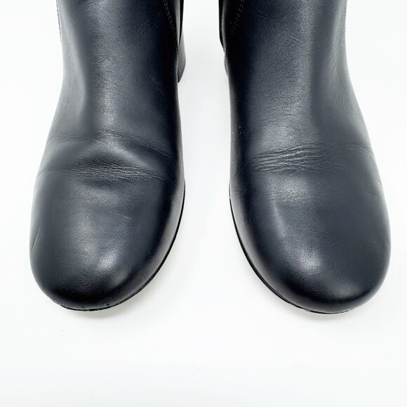 Coach Black Leather Tania Bootie 9.5 - Picture 6 of 14